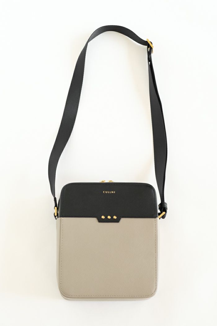 CULLNI クルニ <br>Square leather shoulder bag(basic)