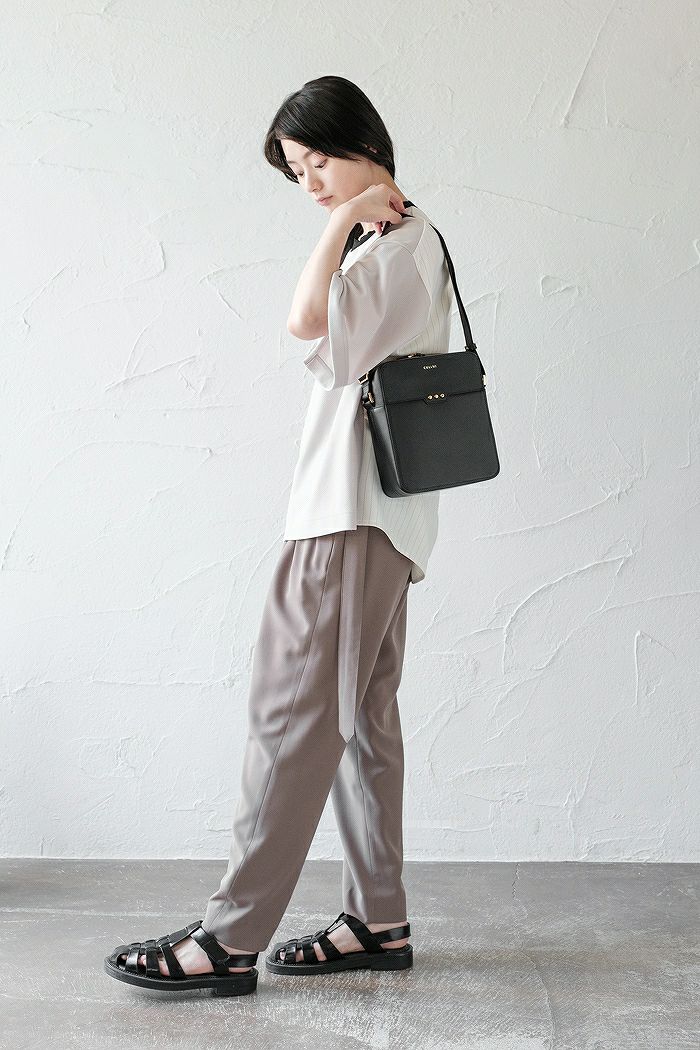 CULLNI クルニ Square leather shoulder bag(basic) | T.T. GARRET 