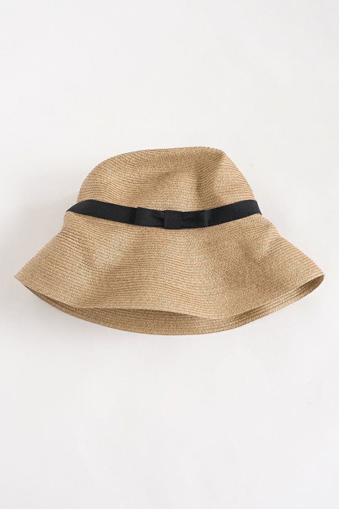 mature ha. マチュアーハ boxed hat 7cm brim - switch color line 
