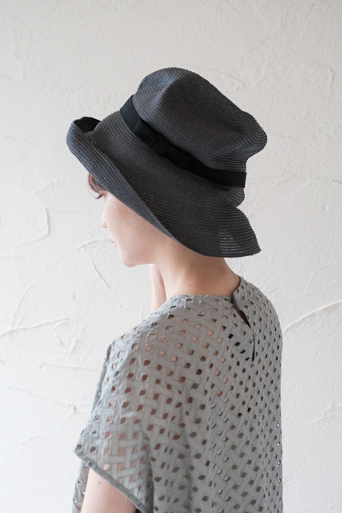 mature ha. マチュアーハ bell hat black merino (21AW) | T.T. GARRET