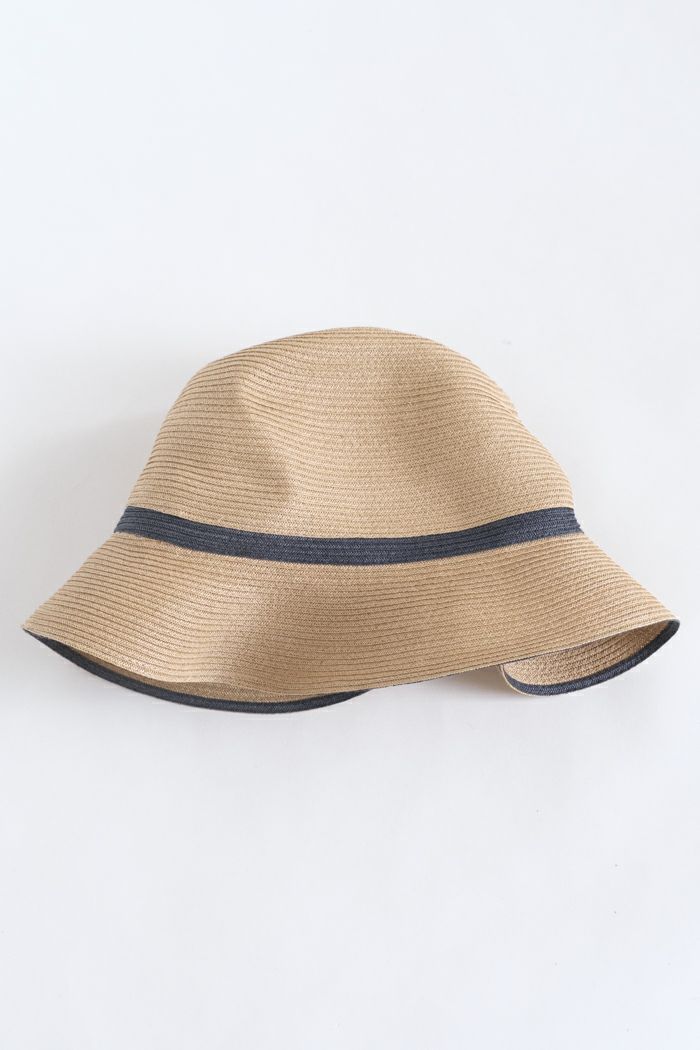 mature ha. マチュアーハ boxed hat 7cm brim - switch color line