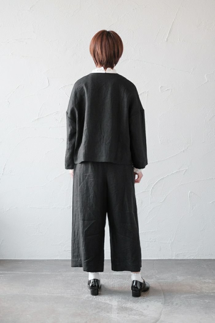 pot and tea ポットアンドティー フォーマル麻ツイルジャケット(通年