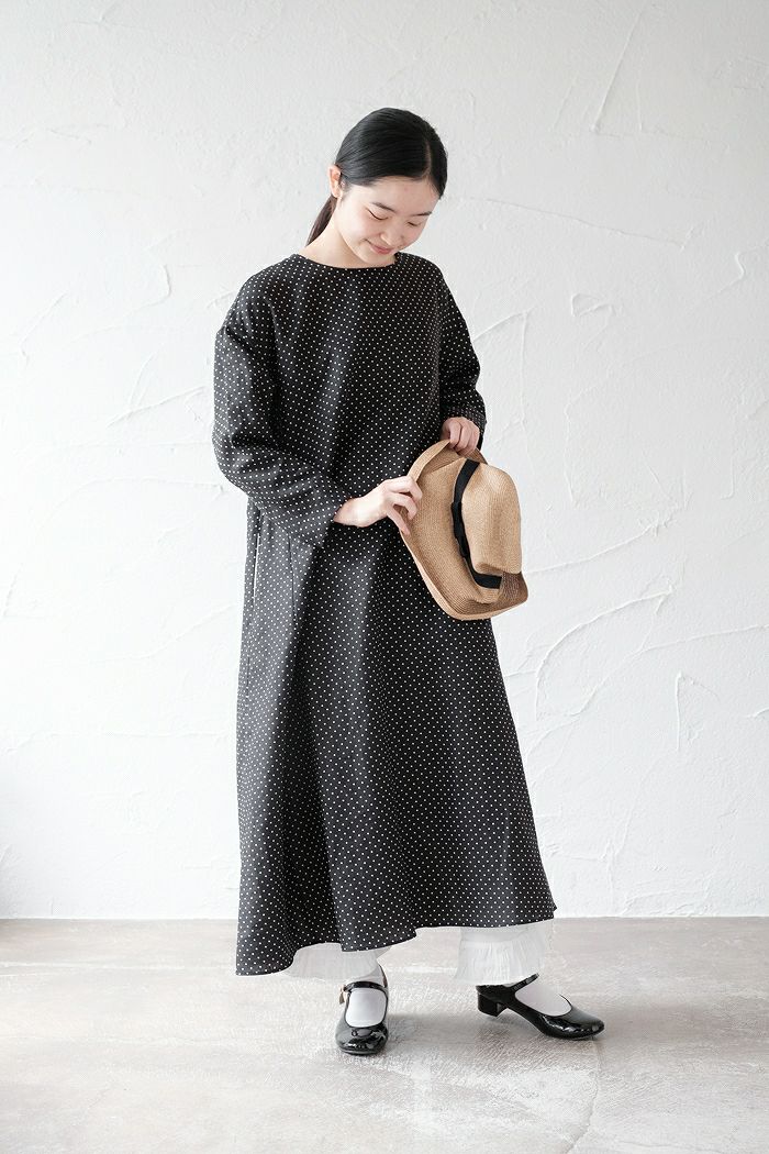 Gauze# ガーゼ LIBERTYスイッチングワンピース(23SS) | T.T. GARRET