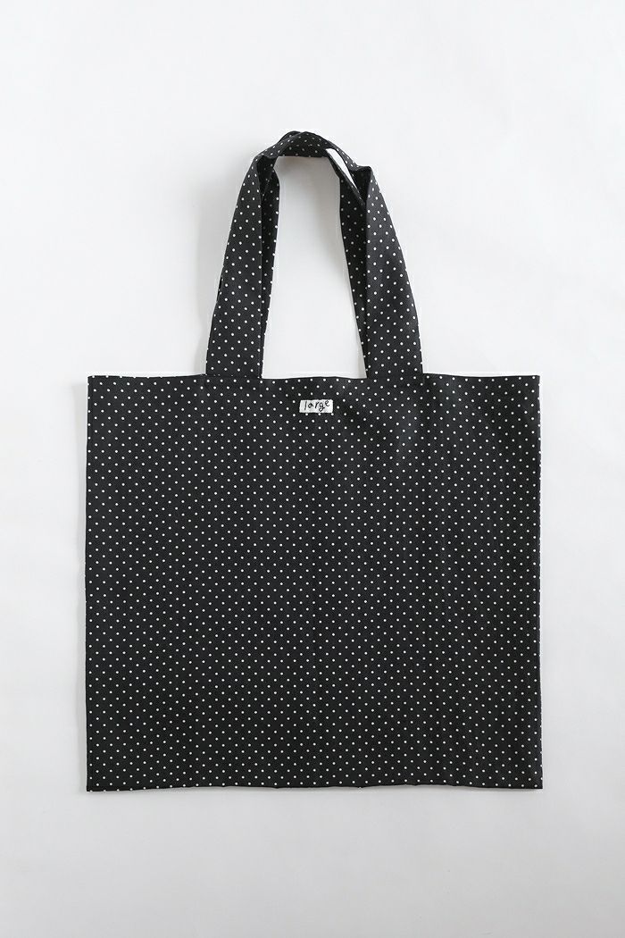 pot and tea ポットアンドティー <br>ドット柄ラージbag(basic)