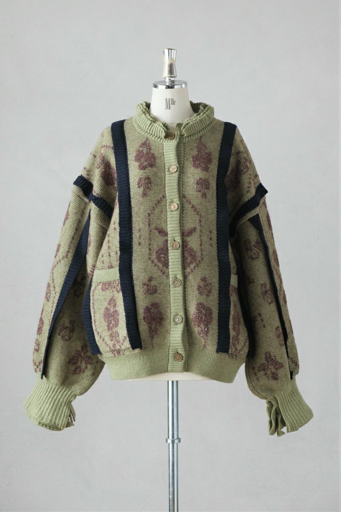 NATIVE VILLAGE ネイティブヴィレッジ <br>Various knits ワイドカーディガン(23AW)