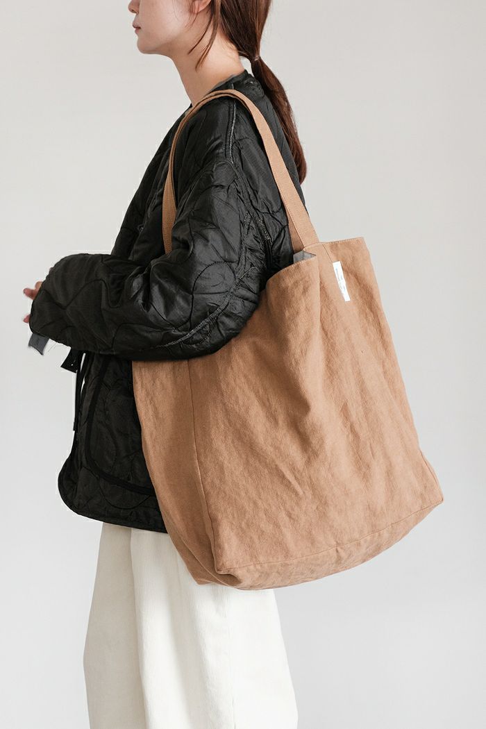 CULLNI クルニ Leather Pocket Canvas Tote(basic) | T.T. GARRET