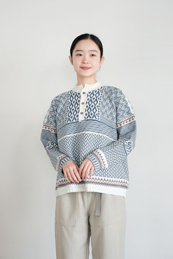 ASEEDONCLOUD アシードンクラウド Kiokushi pull on knit (22AW