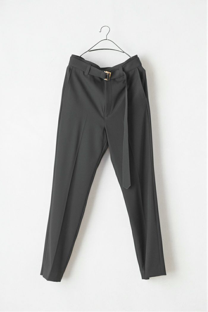 CULLNI クルニ Double Satin Slim Pants(23AW) | T.T. GARRET