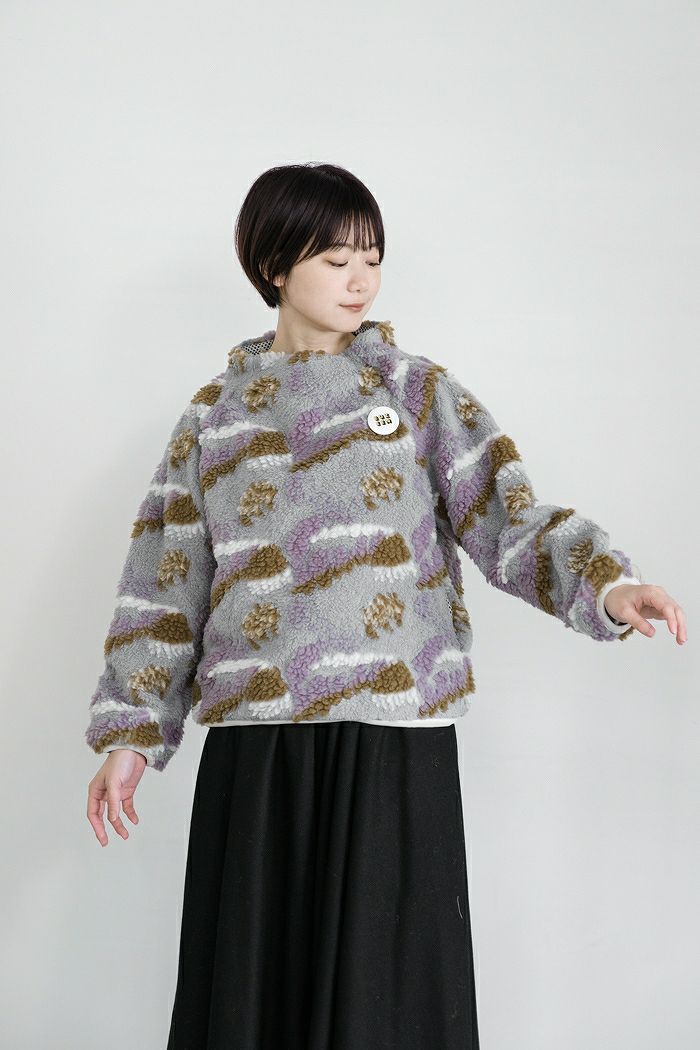 bedsidedrama ベッドサイドドラマ Forest Fleece JQ Pullover (23AW