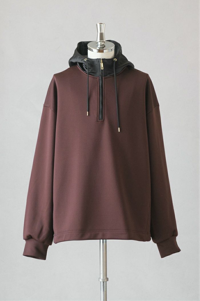 CULLNI クルニ Half Zip Pullover Hoodie(23AW) | T.T. GARRET