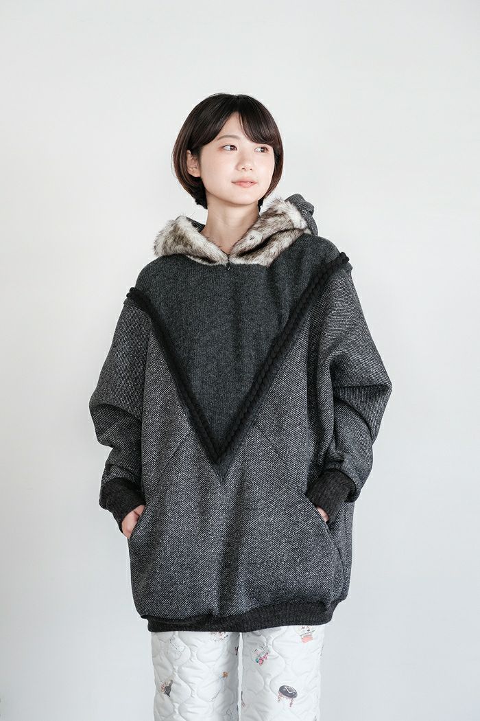 bedsidedrama ベッドサイドドラマ Forest Fleece JQ Pullover (23AW