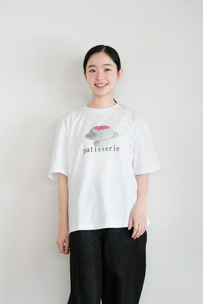 pot and tea ポットアンドティー <br>デジタルプリントTシャツ(春夏)