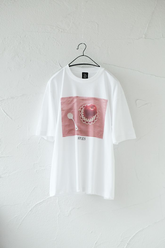 pot and tea ポットアンドティー <br>デジタルプリントTシャツ(春夏)