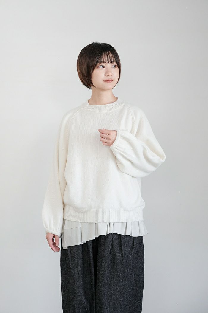 新品未使用】gasa* grue＊午後のひと時 パフプルニット（2025年最新  