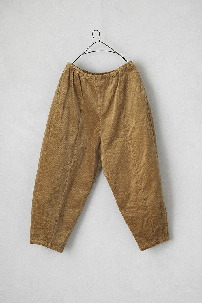 Gauze# ガーゼ コーデュロイ ロングチャーリーパンツ(23AW