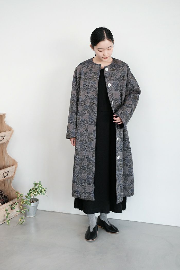 kijinokanosei キジノカノウセイ long coat -hitsujigumo-(23AW