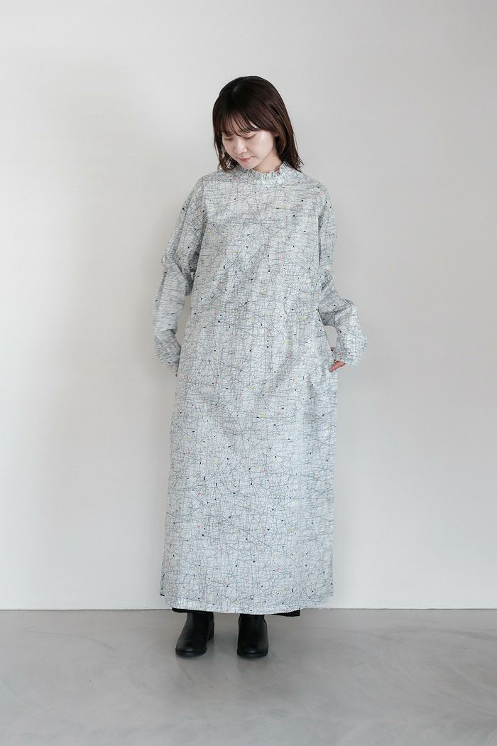 kijinokanosei キジノカノウセイ long dress -HUOPA-(23AW) | T.T. GARRET