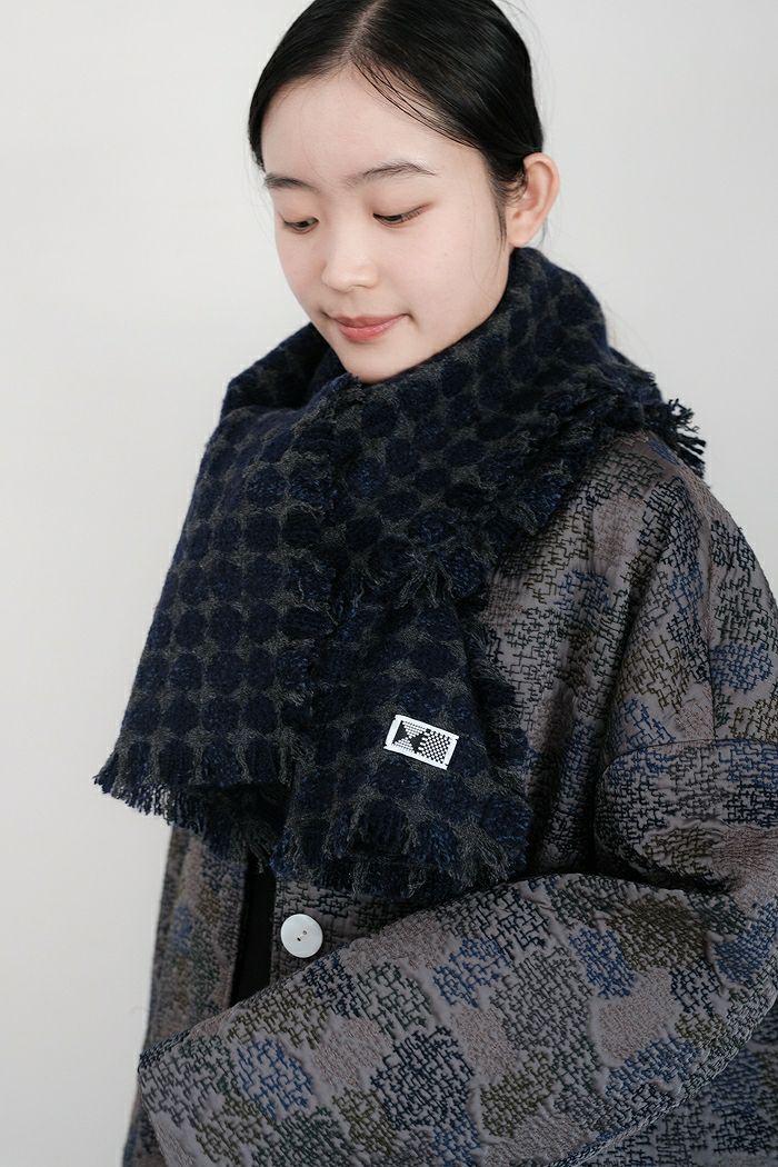 kijinokanosei キジノカノウセイ 1/4 scarf -jyugoya-(23AW