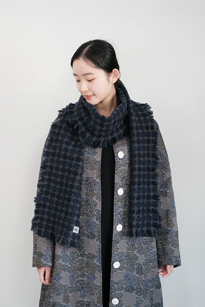 kijinokanosei キジノカノウセイ 1/4 scarf -jyugoya-(23AW