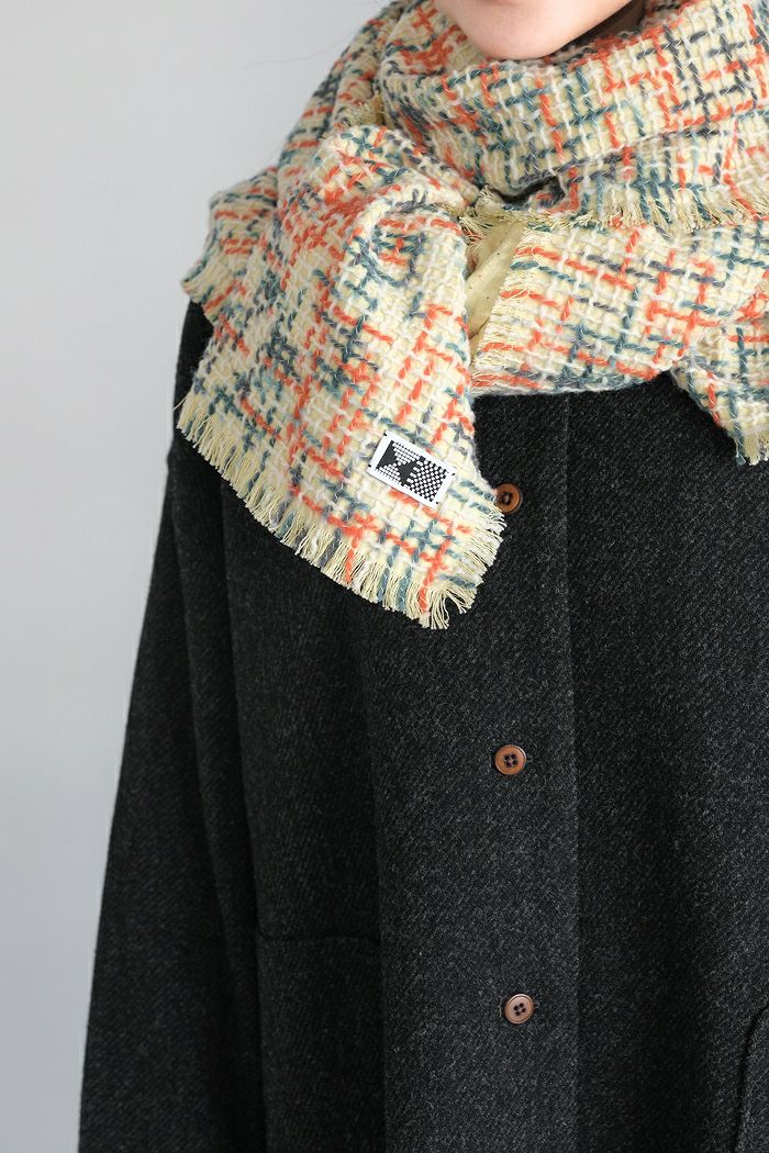 kijinokanosei キジノカノウセイ 1/4 scarf -VERKKO-(23AW) | T.T. GARRET