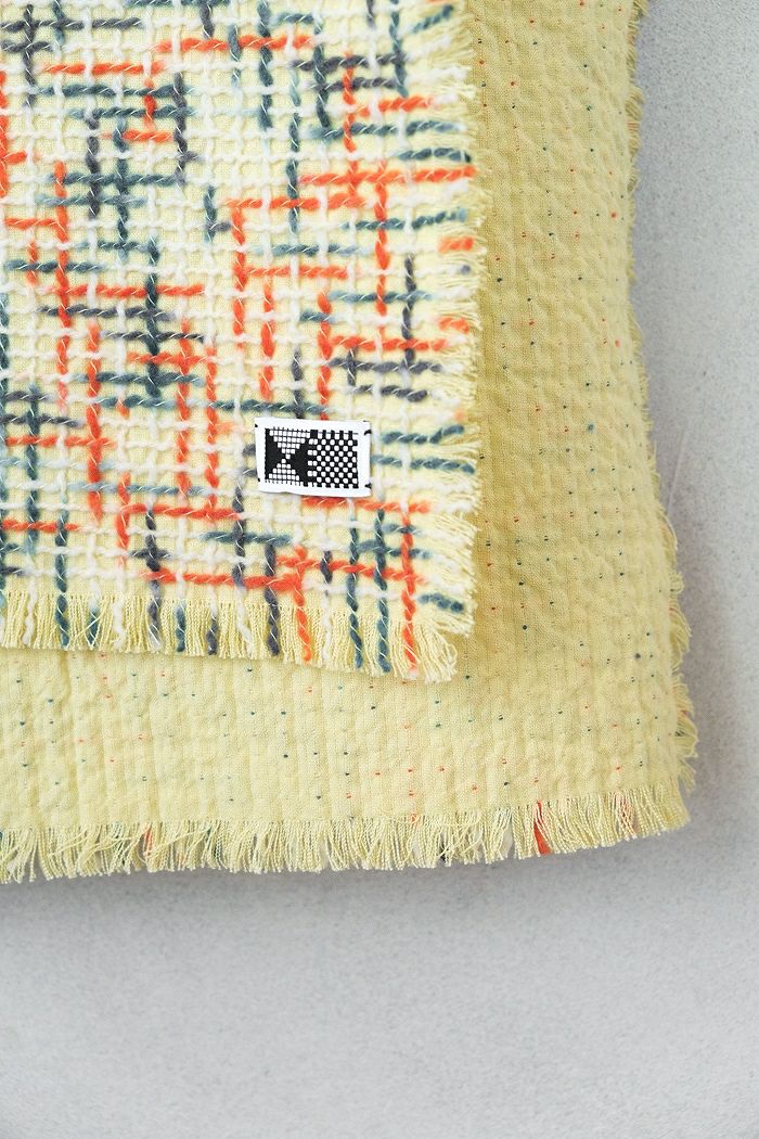 kijinokanosei キジノカノウセイ 1/4 scarf -VERKKO-(23AW) | T.T. GARRET