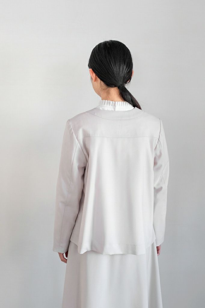 Porter des boutons ポルテデブトン 3/60強撚クロスバックフレア