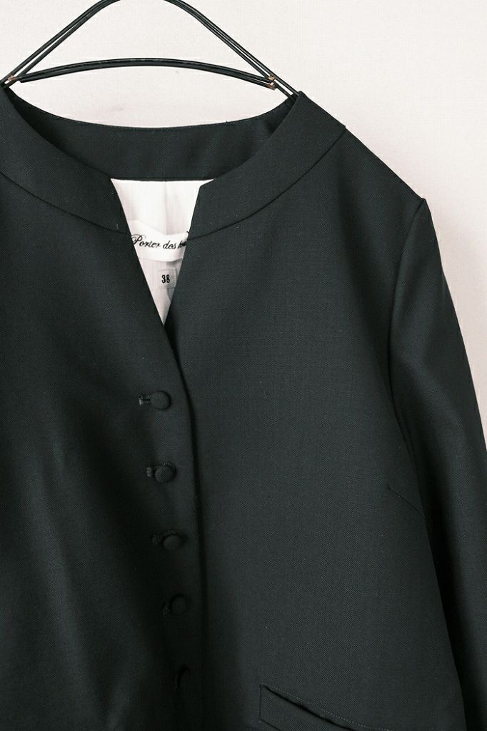 Porter des boutons ポルテデブトン 3/60強撚クロスバックフレア