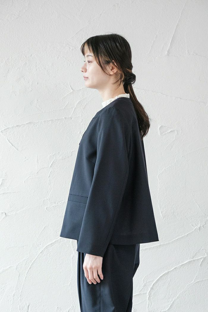 Porter des boutons ポルテデブトン バックフレアジャケット