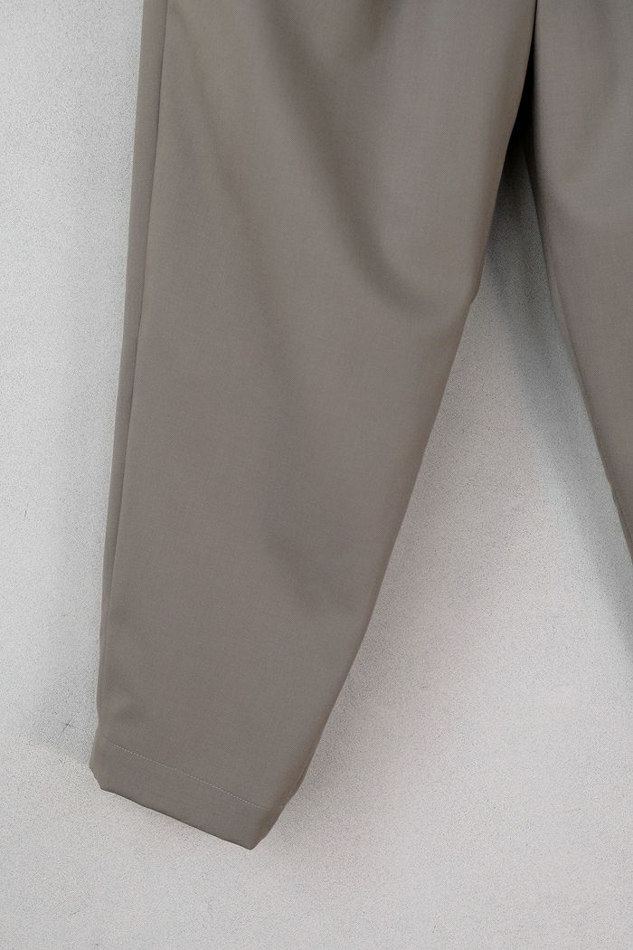 Dulcamara パンツ GRAY サイズ1 Dulcamaraの名作、よそいき1タックパンツ – SHELTER