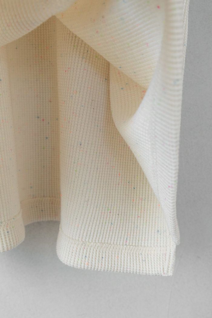 Dulcamara ドゥルカマラ ワッフルショートスリーブポロ(24SS