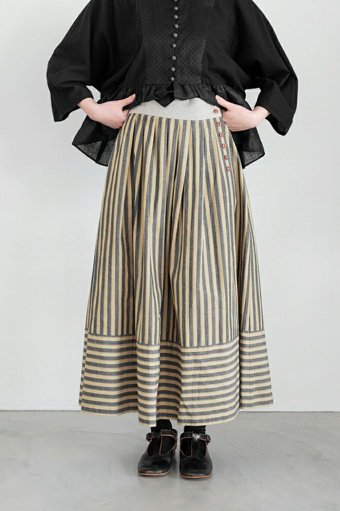 【MAGALI】ウォッシュド コットン リネン アンティーク スカート 楽天市場】MAGALI マガリ ウォッシュド コットン リネン アンティーク