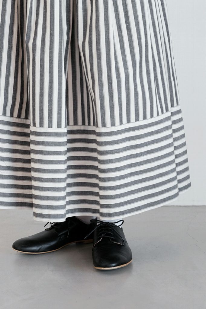 MAGALI マガリ ウォッシュドコットンリネンアンティークスカート(24SS