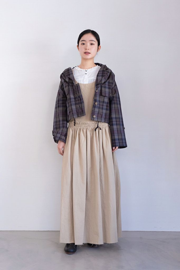 GASA* ガサ Lio 獅子座 エプロンドレス(24SS) | T.T. GARRET
