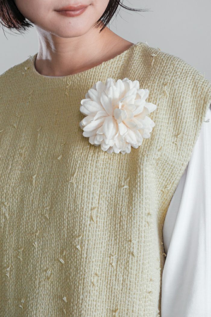 ARTE POVERA アルテポーヴェラ <BR>リネンシーツ 式典コサージュ(25SS)