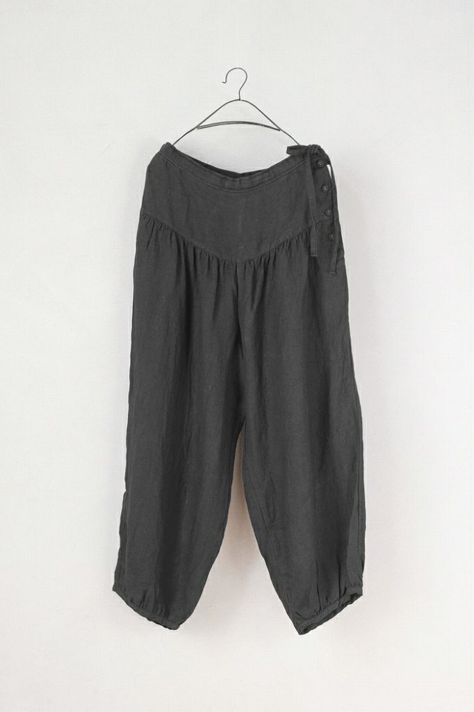 ガーゼ　Gauze♯ Gauze# ガーゼ フランソアスウィッチングギャザーパンツ(24SS