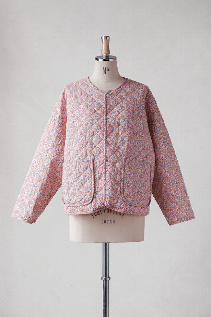 ROBE de PEAU ローブデポー <br>リバティキルトジャケット(24SS)