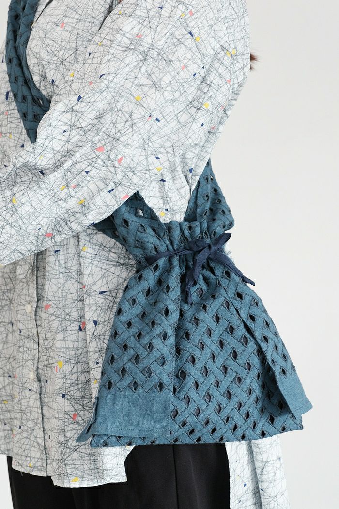 kijinokanosei キジノカノウセイ ribbon bag -sankanshion-(23AW 