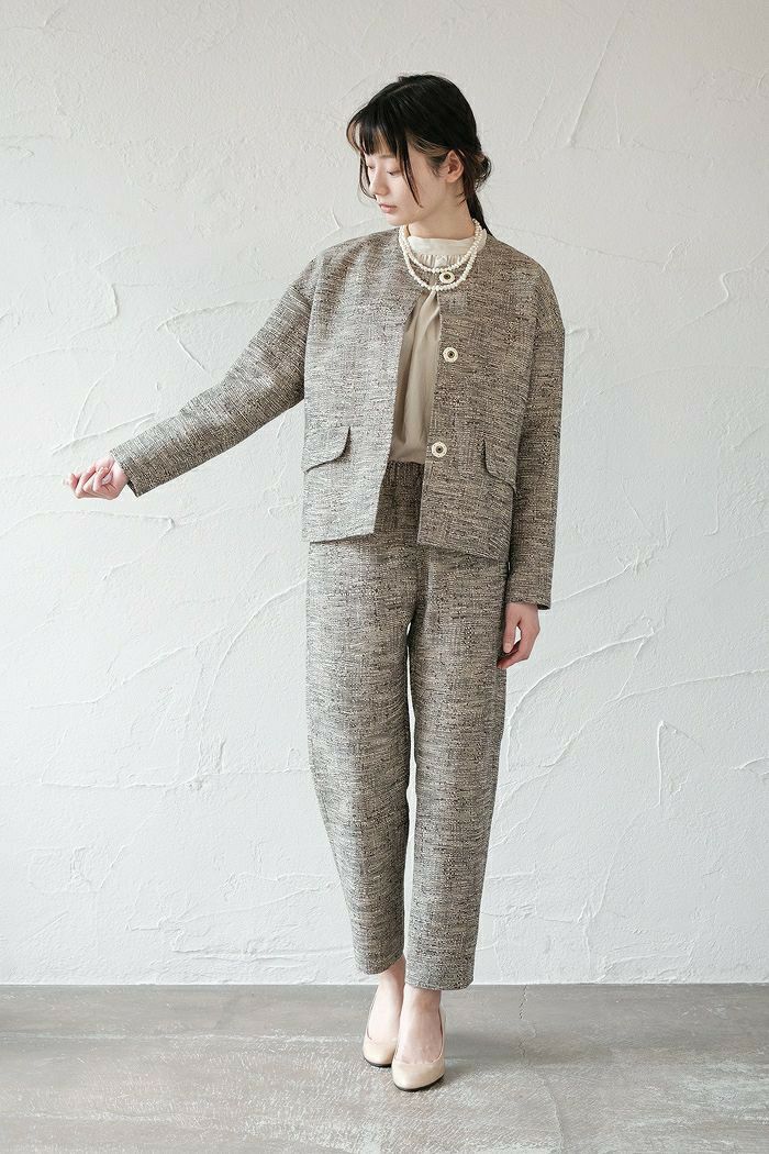 nooy ヌーイ イタリアンジャガード フラップジャケット(basic)【新色  