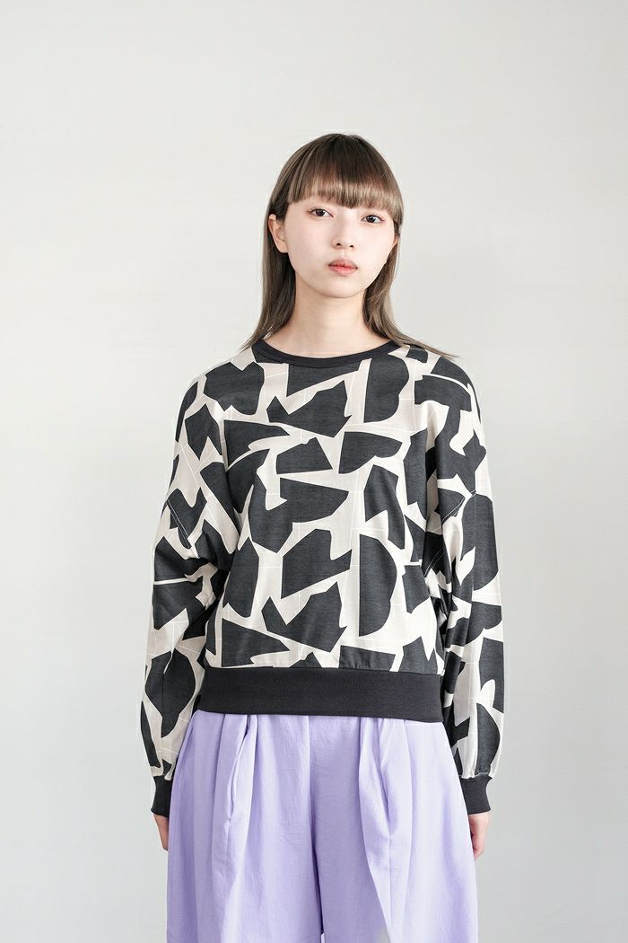 sneeuw スニュウ <br>アイビードルマンプルオーバー(24SS)