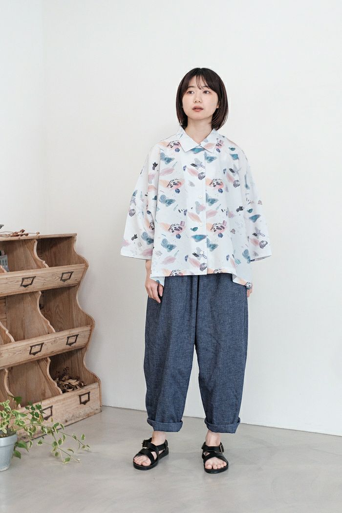 bedsidedrama ベッドサイドドラマ Polyregeist Halfsleeve Shirt