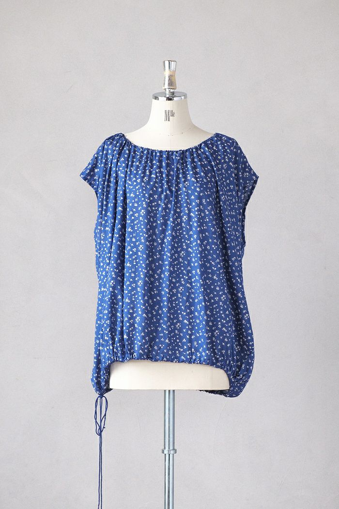 Gauze# ガーゼ LIBERTYスイッチングブラウス(23SS) | T.T. GARRET