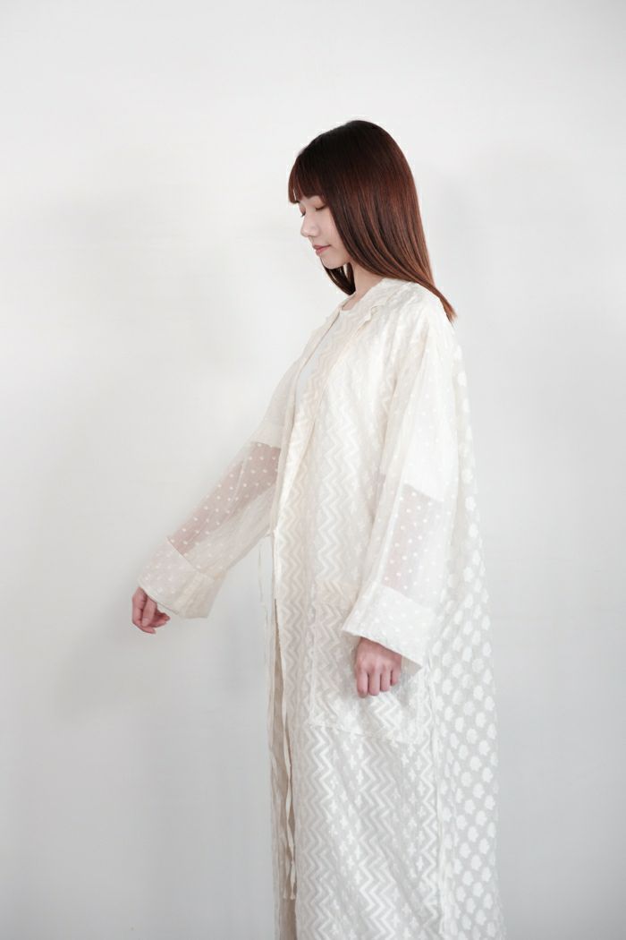 Heriter エリテ cut jacquard gown(24SS) | T.T. GARRET