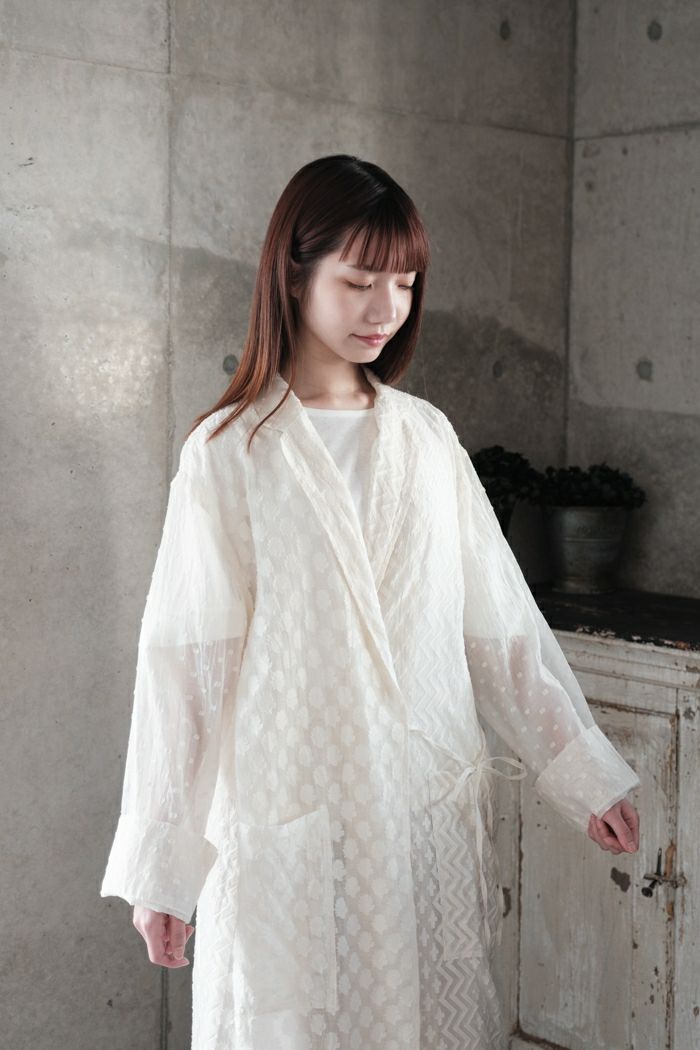 Heriter エリテ cut jacquard gown(24SS) | T.T. GARRET