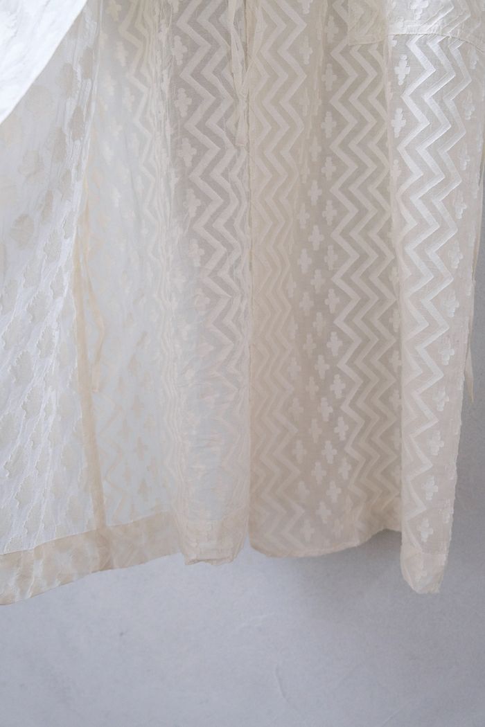 Heriter エリテ cut jacquard gown(24SS) | T.T. GARRET