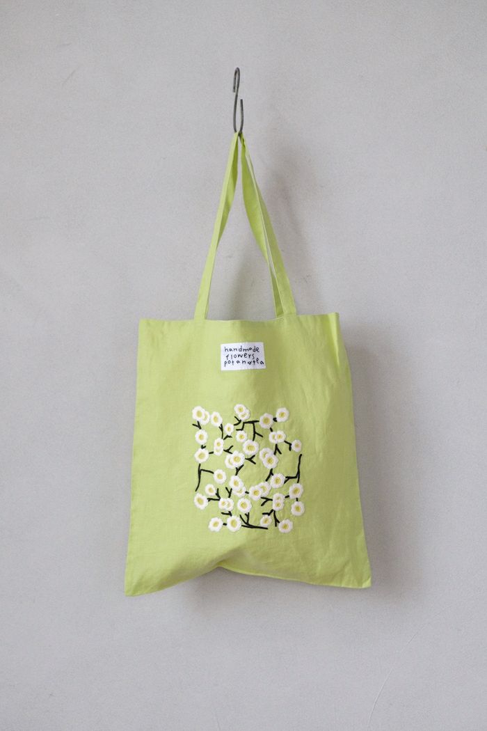 pot and tea ポットアンドティー 梅の花トートバッグ(basic) | T.T. GARRET