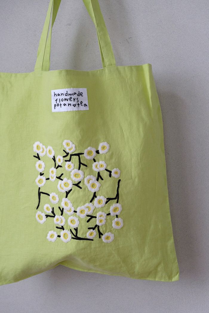 pot and tea ポットアンドティー 梅の花トートバッグ(basic) | T.T. GARRET