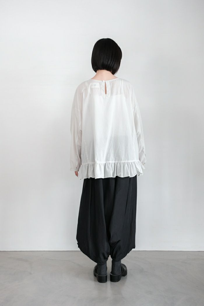 GASA＊ 菩提樹の葉脈　レースブラウス 菩提樹の葉脈 バックレースシャツ – GASA＊online store