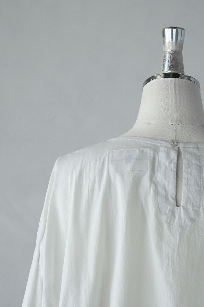 GASA* ガサ 菩提樹の葉脈 レースワイドブラウス(24AW) | T.T. GARRET