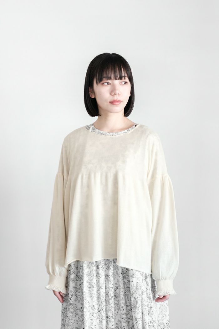 新品　gasa ガサグルー　パフスリーブニット 新品 gasa ガサグルー パフスリーブニット