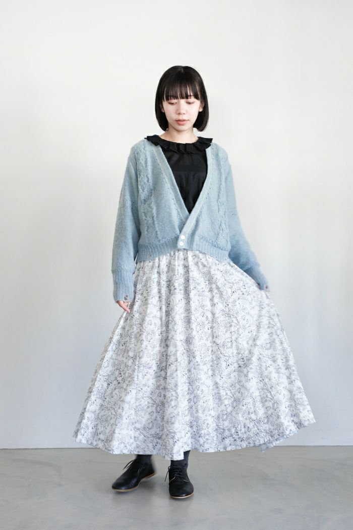 GASA* ガサ霧を泳ぐ ショートカーディガン(24AW) | T.T. GARRET GASA* ガサ霧を泳ぐ ショートカーディガン(24AW) | T.T. GARRET